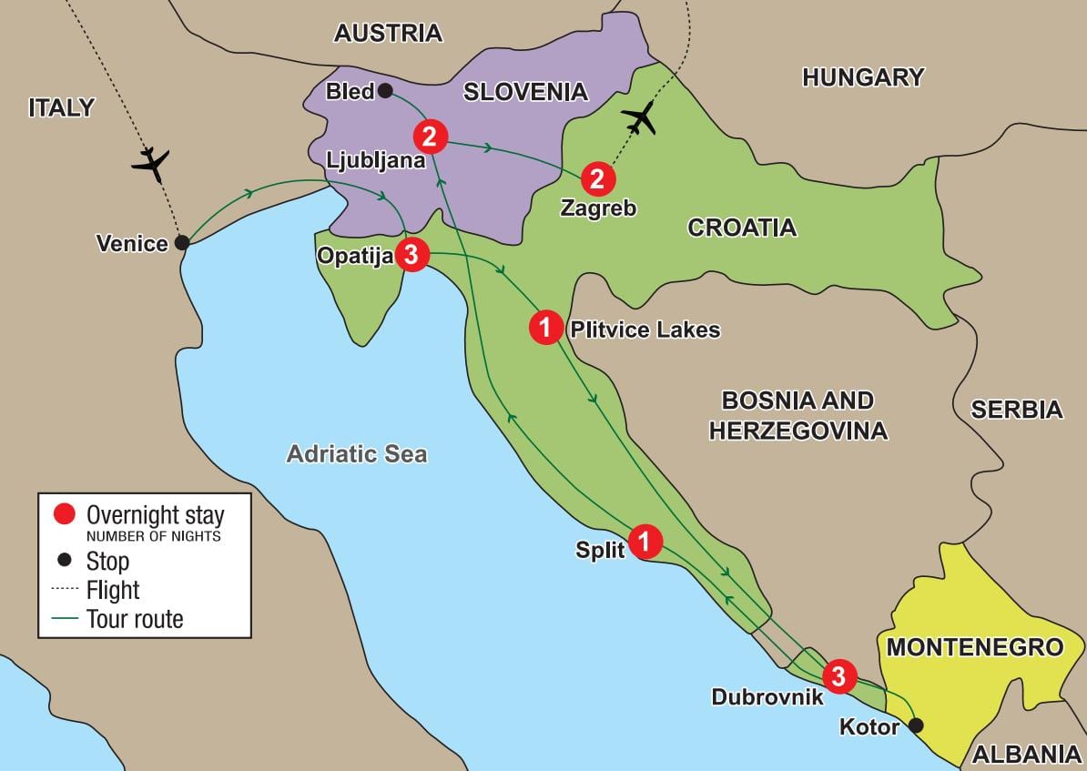 რუკა opatija ხორვატია