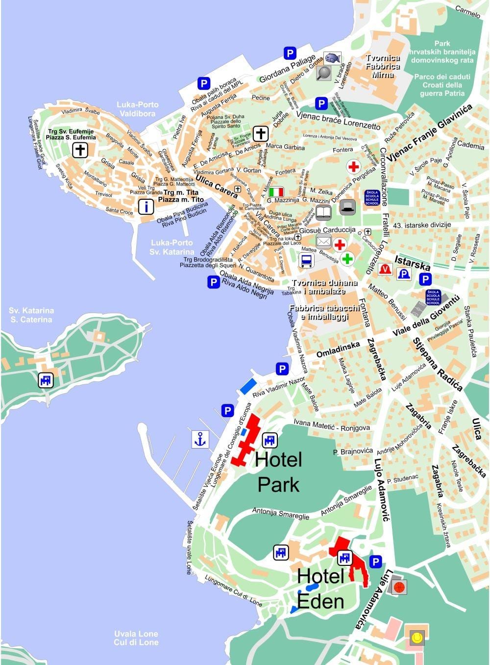 რუკა rovinj ხორვატია