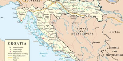 მართვის რუკა ხორვატია