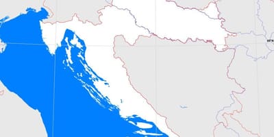 კონტურული რუკა ხორვატია